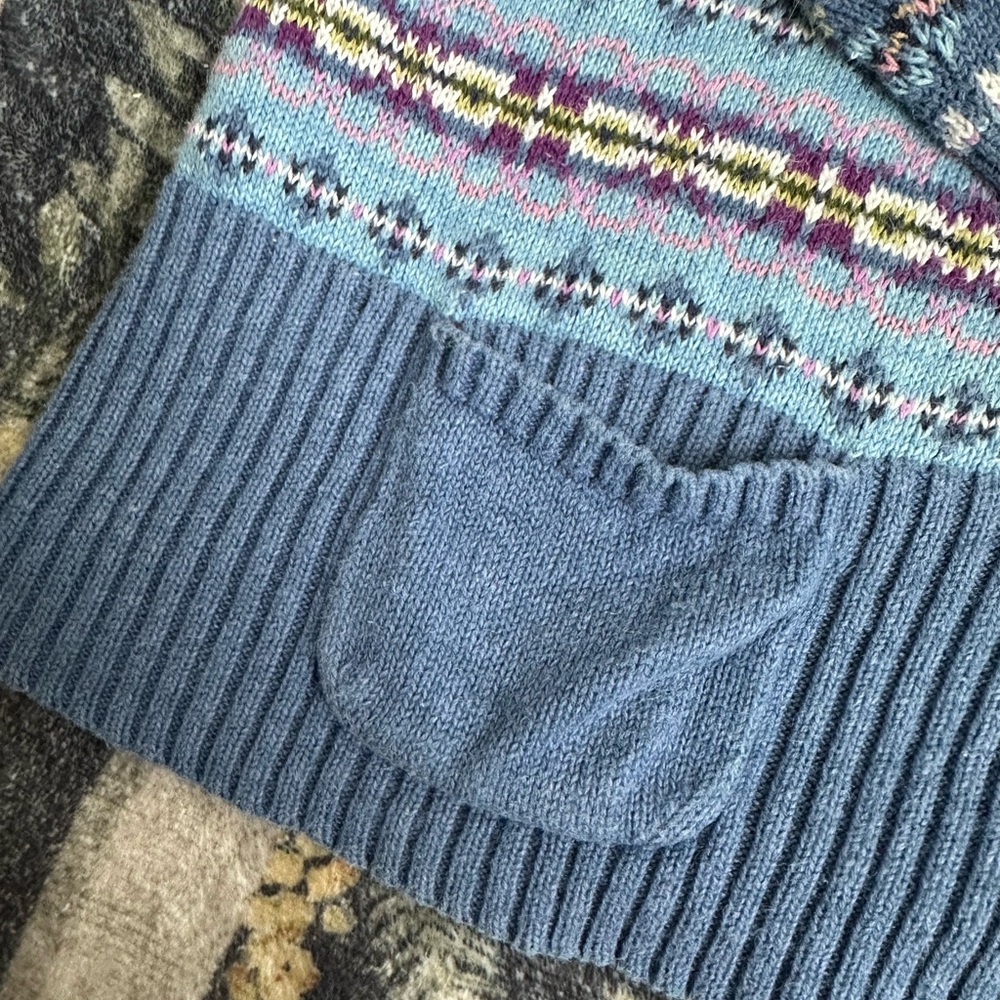 Tiara Multicolor Patterned Cardigan - Picture 5 of 8